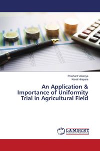 Produktbild: An Application & Importance of Uniformity Trial in Agricultural Field