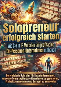 Produktbild: Solopreneur erfolgreich starten: Wie Sie in 12 Monaten ein profitables Ein-Personen-Unternehmen aufbauen