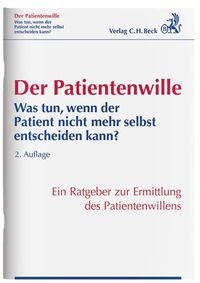 Produktbild: Der Patientenwille
