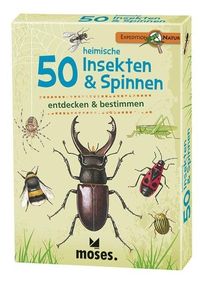 Bild vom Artikel 50 heimische Insekten & Spinnen entdecken & bestimmen, 50 Ktn. vom Autor Carola Kessel