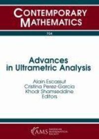 Produktbild: Advances in Ultrametric Analysis