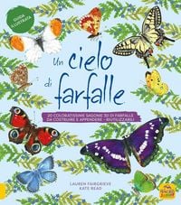 Produktbild: Un cielo di farfalle. 20 coloratissime sagome 3D di farfalle da costruire e appendere, riutilizzabili