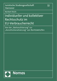 Produktbild: Individueller und kollektiver Rechtsschutz im EU-Verbraucherrecht