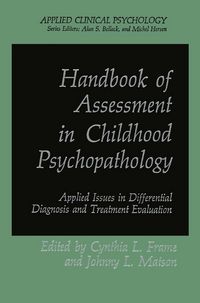 Produktbild: Handbook of Assessment in Childhood Psychopathology