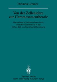 Produktbild: Von der Zellenlehre zur Chromosomentheorie