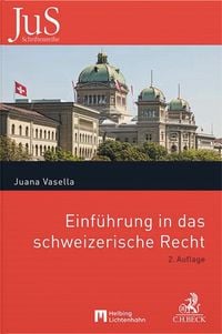 Produktbild: Einf&uuml;hrung in das schweizerische Recht