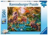 Produktbild: Kinderpuzzle 150 XXL Teile - Versammlung der Dinosaurier