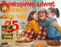 Produktbild: Thanksgiving advent calendar book for kids