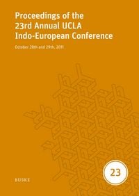 Produktbild: Proceedings of the 23rd Annual UCLA Indo-European Conference