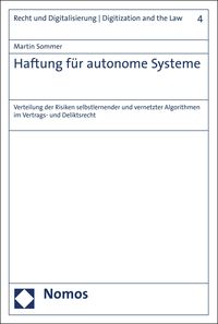 Produktbild: Haftung f&uuml;r autonome Systeme