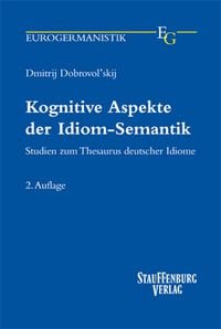 Produktbild: Kognitive Aspekte der Idiom-Semantik