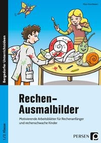 Produktbild: Rechen-Ausmalbilder