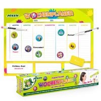 Produktbild: JOLLY Wochenplaner Set: Magnettafel, 2x Marker, Radierer & 9x Magneticons