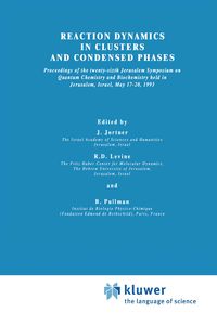Produktbild: Reaction Dynamics in Clusters and Condensed Phases
