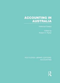 Produktbild: Accounting in Australia (RLE Accounting)