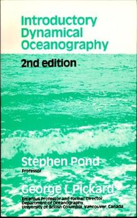 Produktbild: Pond, S: Introductory Dynamical Oceanography
