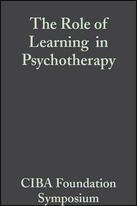Produktbild: The Role of Learning in Psychotherapy
