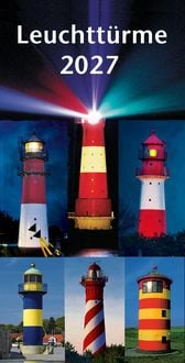 Produktbild: Leuchtt&uuml;rme 2027. 3-Monats-Tischkalender
