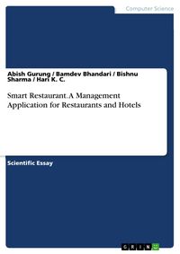 Produktbild: Smart Restaurant. A Management Application for Restaurants and Hotels