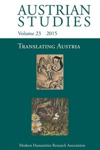 Produktbild: Translating Austria (Austrian Studies 23)