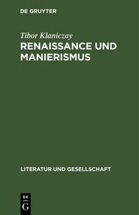 Produktbild: Renaissance und Manierismus