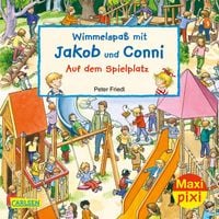 Bild vom Artikel Maxi Pixi 320: Wimmelspaß mit Jakob und Conni: Auf dem Spielplatz vom Autor Julia Hofmann