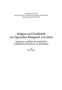 Produktbild: Religion und Gesellschaft im Uigurischen K&ouml;nigreich von Qoco