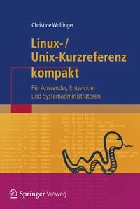 Produktbild: Linux-Unix-Kurzreferenz