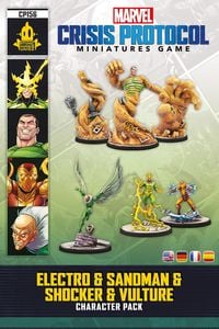 Produktbild: Marvel: Crisis Protocol Electro, Sandman, Shocker & Vulture