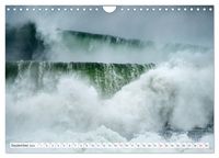 WASSERBERGE - Die Riesenwellen von Nazaré (Wandkalender 2024 DIN A4 quer), CALVENDO Monatskalender