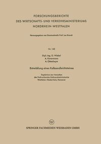 Produktbild: Entwicklung eines Kalksandleichtsteines