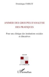 Produktbild: Animer des groupes d'analyse des pratiques