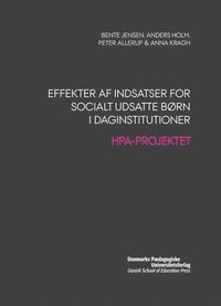 Produktbild: Effekter af indsatser for socialt udsatte born i daginstitutioner