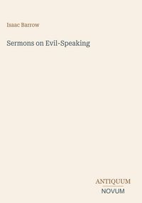Produktbild: Sermons on Evil-Speaking