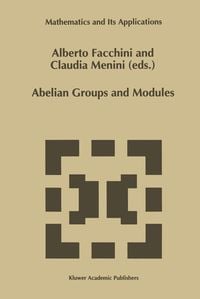 Produktbild: Abelian Groups and Modules