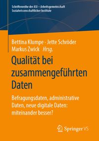 Produktbild: Qualit&auml;t bei zusammengef&uuml;hrten Daten