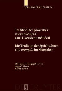 Produktbild: Tradition des proverbes et des exempla dans l'Occident m&eacute;di&eacute;val / Die Tradition der Sprichw&ouml;rter und exempla im Mittelalter