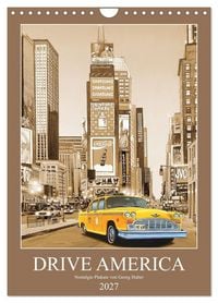 Produktbild: Drive America Plakate (Wandkalender 2027 DIN A4 hoch), CALVENDO Monatskalender