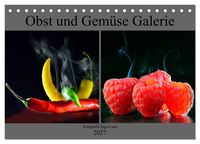 Produktbild: Obst und Gem&uuml;se Galerie (Tischkalender 2027 DIN A5 quer), CALVENDO Monatskalender