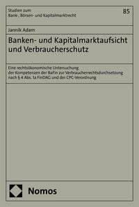 Produktbild: Banken- und Kapitalmarktaufsicht und Verbraucherschutz