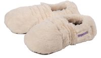 Produktbild: Warmies 3050 - Slippies™ Deluxe creme Plush, Gr. 36-40, Wärmestoffschuhe