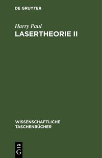 Produktbild: Lasertheorie II