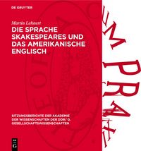Produktbild: Die Sprache Skakespeares und das amerikanische Englisch