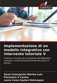 Produktbild: Implementazione di un modello integrativo con intervento tutoriale V