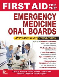 Produktbild: First Aid for the Emergency Medicine Oral Boards, Second Edition