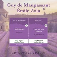Bild vom Artikel Guy de Maupassant & Émile Zola (Bücher + 2 MP3 Audio-CDs) - Lesemethode von Ilya Frank vom Autor Guy de Maupassant