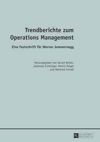 Produktbild: Trendberichte zum Operations Management
