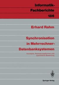 Produktbild: Synchronisation in Mehrrechner-Datenbanksystemen