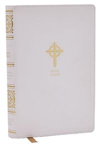 Produktbild: NRSVCE Sacraments of Initiation Catholic Bible, White Leathersoft, Comfort Print