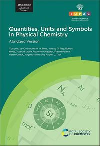 Produktbild: Quantities, Units and Symbols in Physical Chemistry